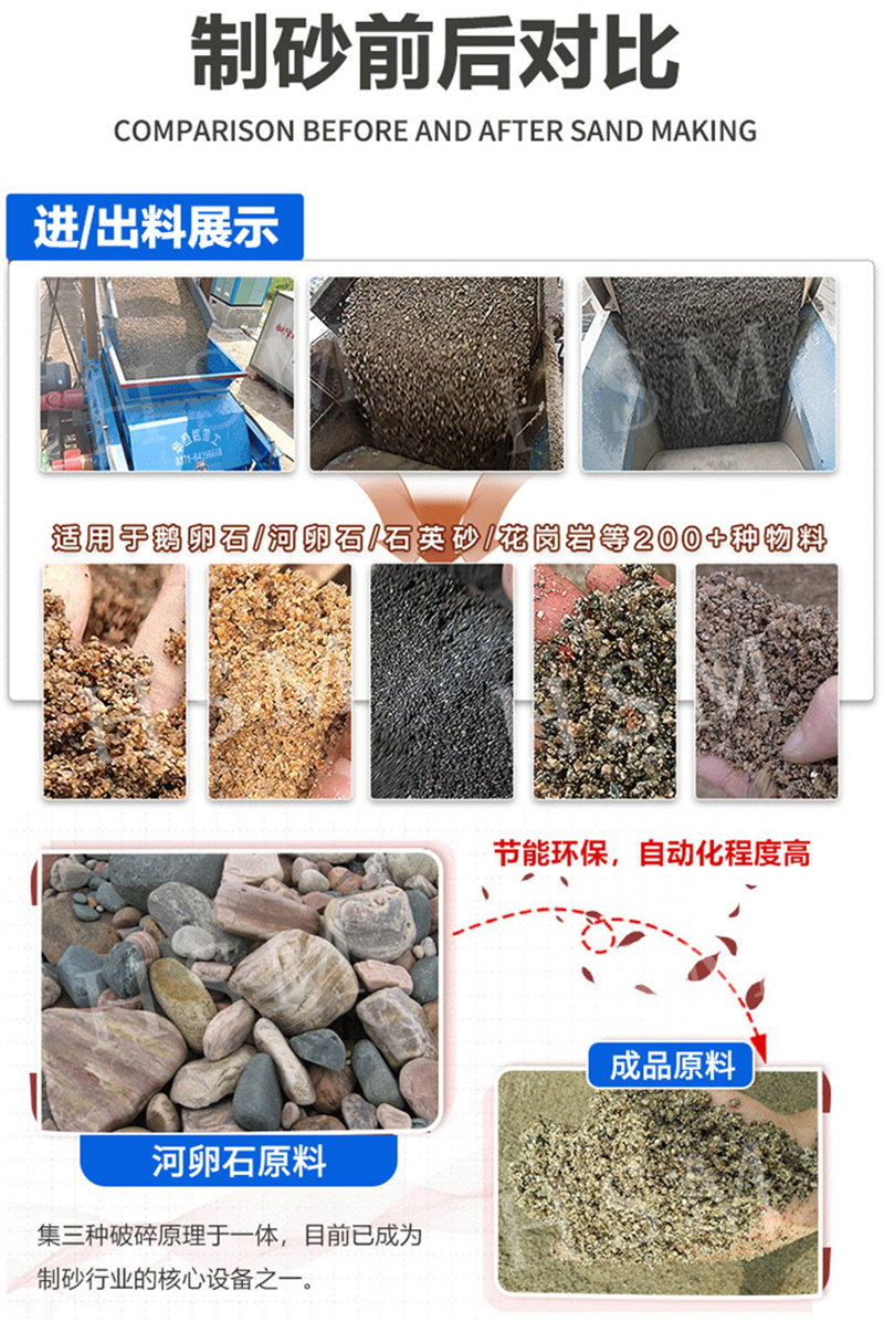 河卵石對輥制砂機(jī) 河卵石對輥制砂機(jī)